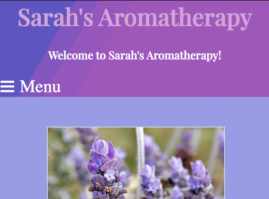 Sarah's Aromatherapy